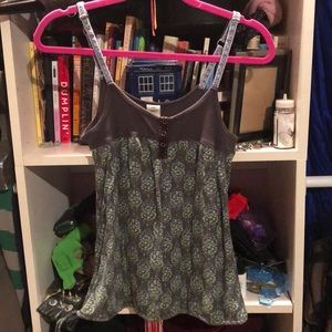 Free People Patterned Tank Top
